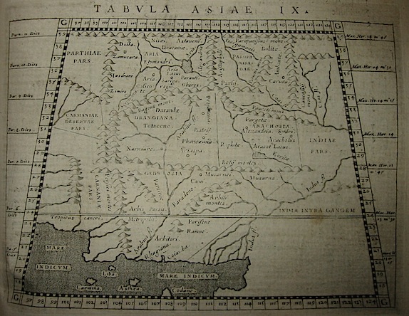 Magini Giovanni Antonio Tabula Asiae IX 1620 Padova